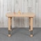Flash Furniture Rectangle 21.875 W, 26.625 L, 23.5 H, Plastic, Steel, Brown YU-YCY-098-RECT-TBL-NAT-GG - alternate 1